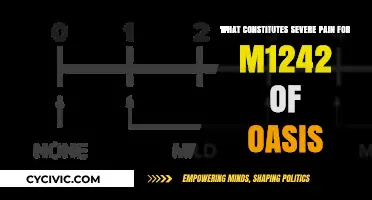 Understanding Severe Pain Criteria in OASIS M1242
