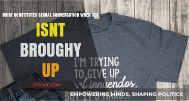 Signs of Sexual Conversation Without Mentioning Sex