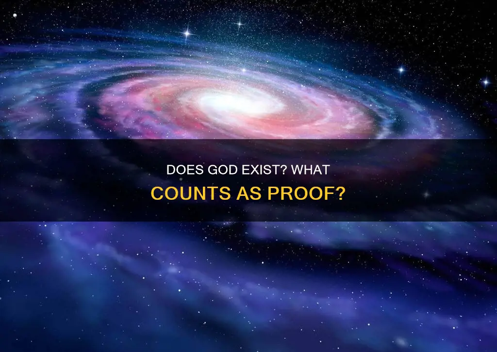 what constitutes sufficient evidence for god