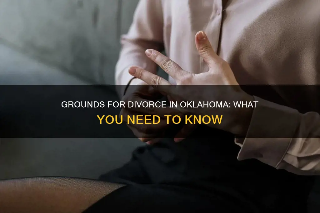 what constitutes sufficient grounds for divorce in oklahoma