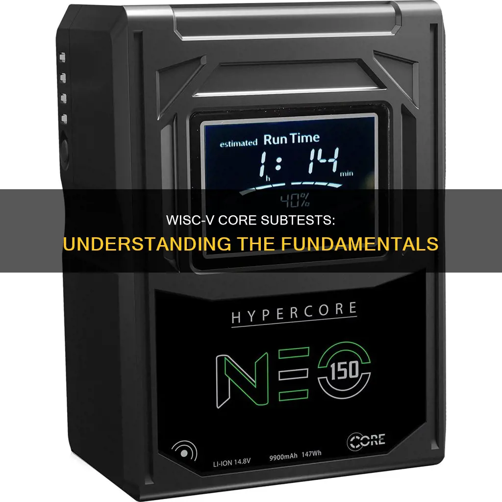 what constitutes the core battery for the wisc v