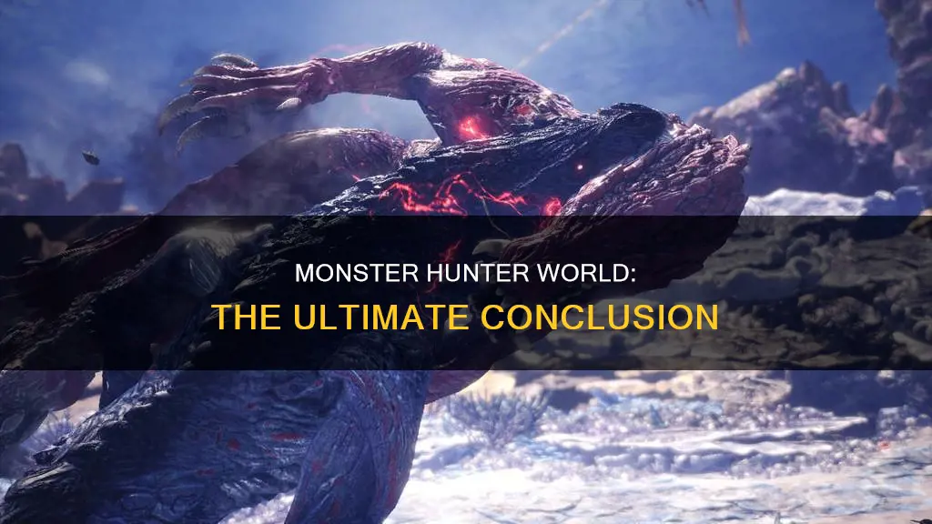 what constitutes the end of monster hunte world