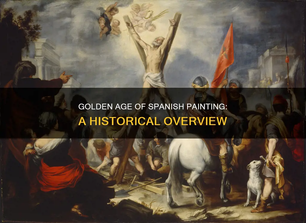 what constitutes the golden age of painting in spain