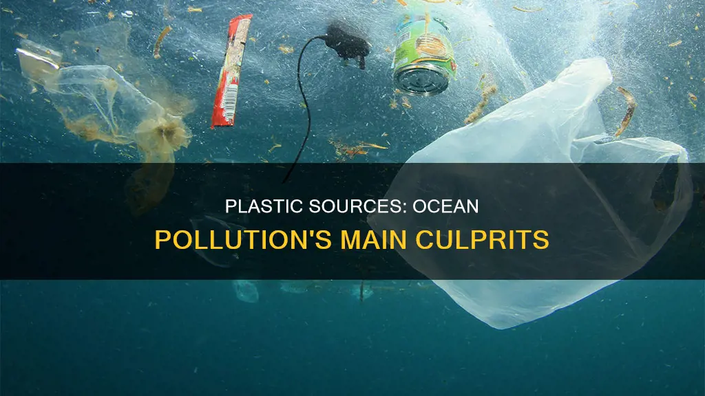 what constitutes the most plastic in the ocean