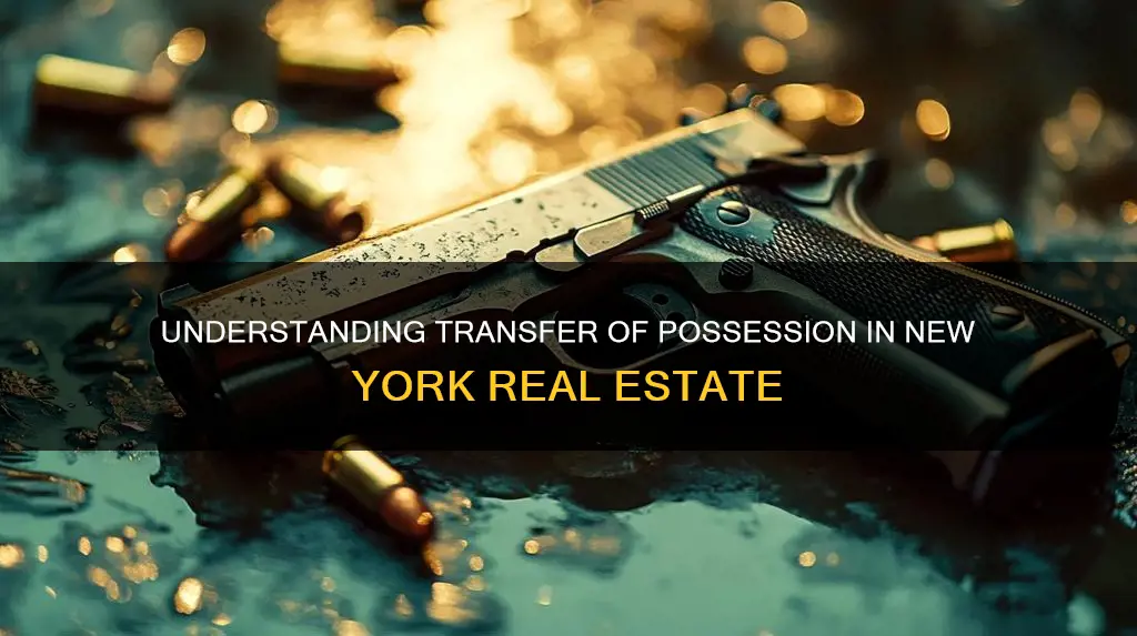 what constitutes transfer of possesion real estaet new york