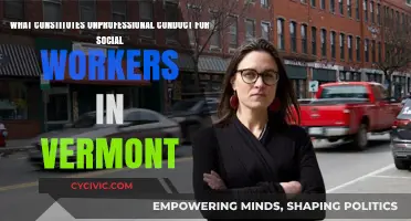Unprofessional Conduct: Vermont Social Workers' Red Lines