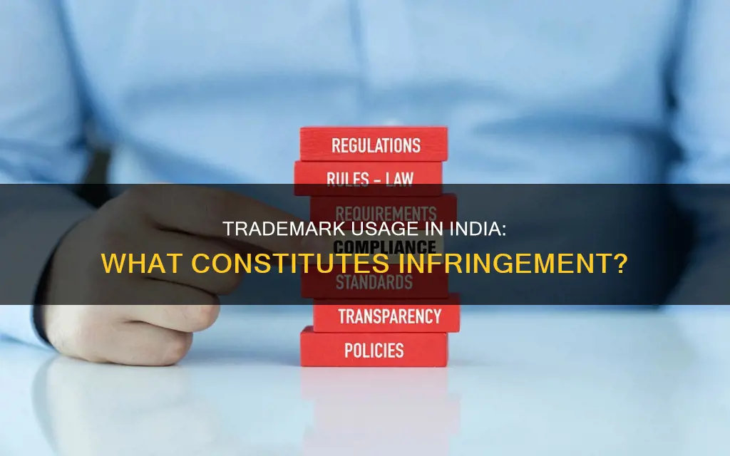 what constitutes use of a trademark in india