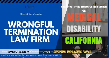 Understanding Wrongful Termination for Medical Disability in California