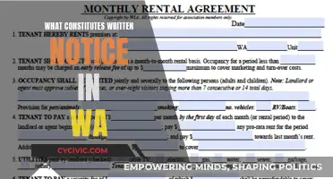 Written Notice Requirements in Washington: What You Need to Know