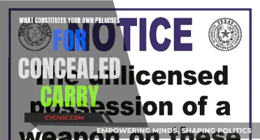 Understanding Your Premises for Concealed Carry