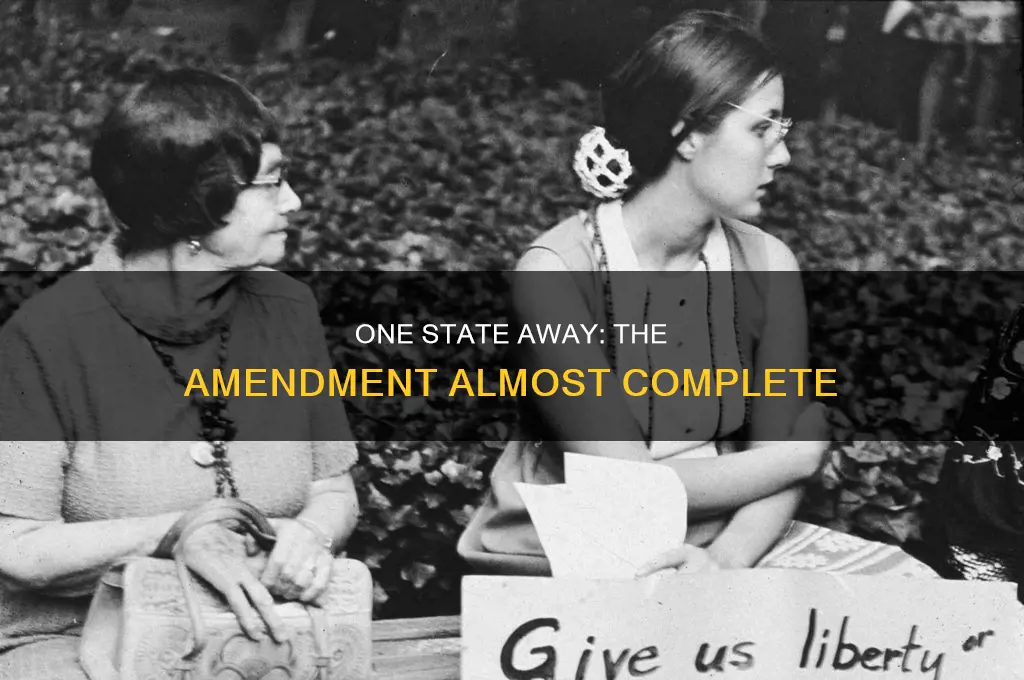 what constitution amendment needs only one more state