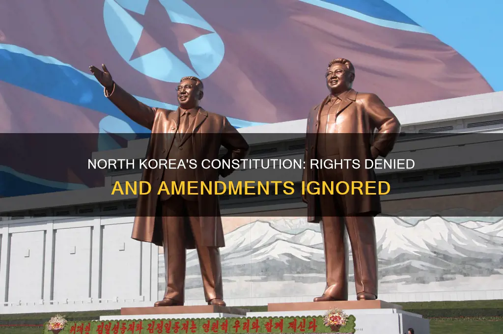 what constitution amendments are denied in north korea