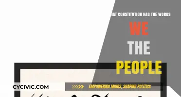 The US Constitution: "We the People