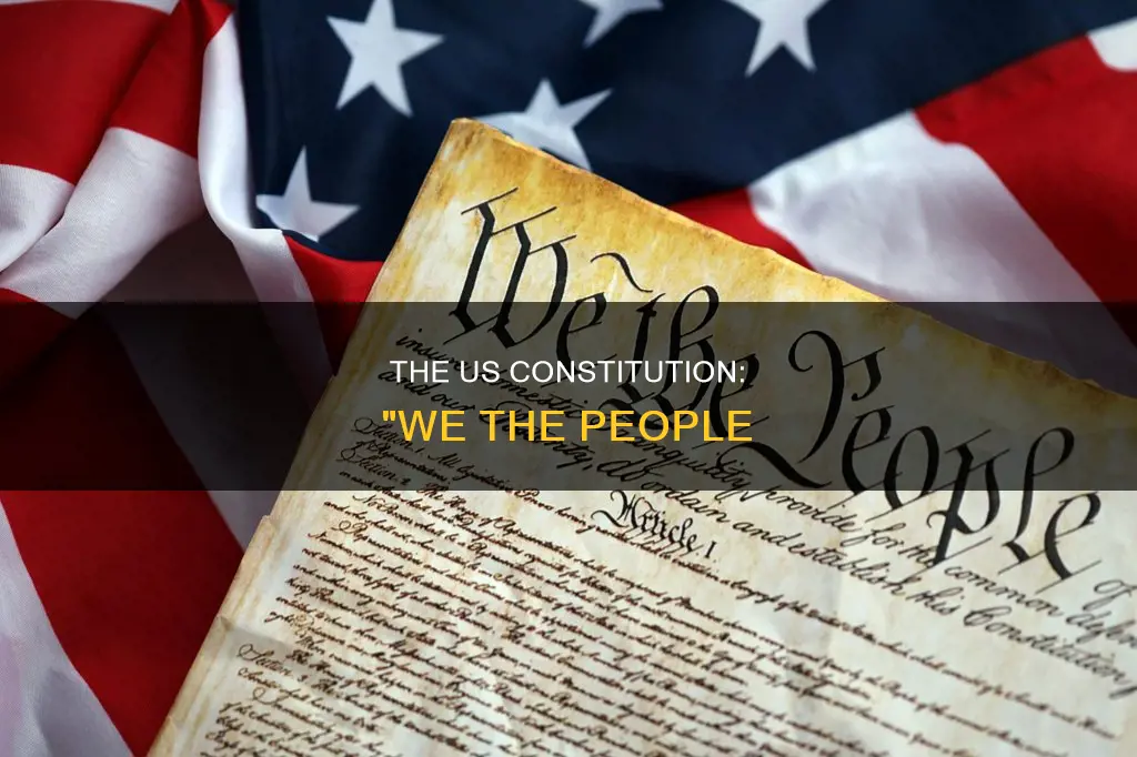 what constitution has the words we the people