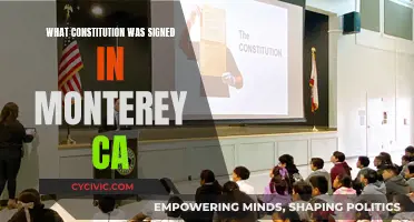 Monterey's Historic Moment: A Constitution Signed