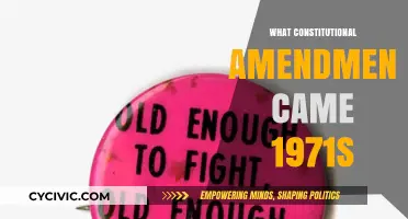 The 1971 Constitutional Amendment: A Historic Change