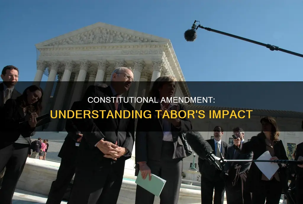 what constitutional amendment number is tabor