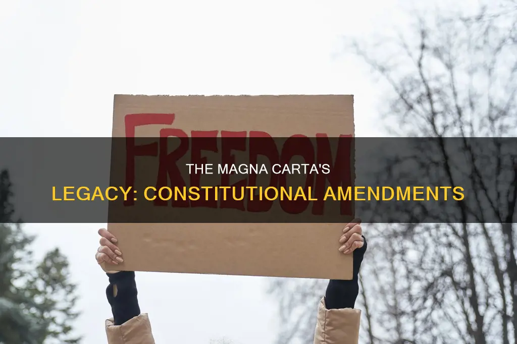 what constitutional amendment reflects magna carta