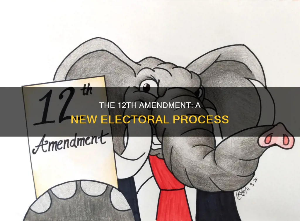 what constitutional amendment resulted from the election of 1800