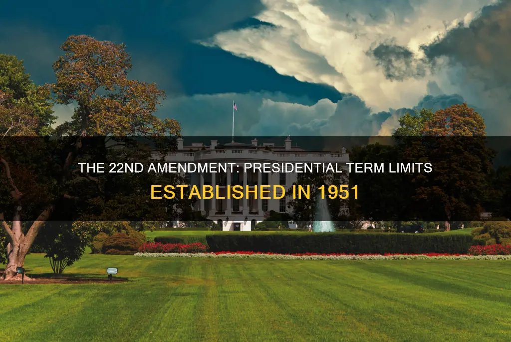 what constitutional amendment was ratified in 1951