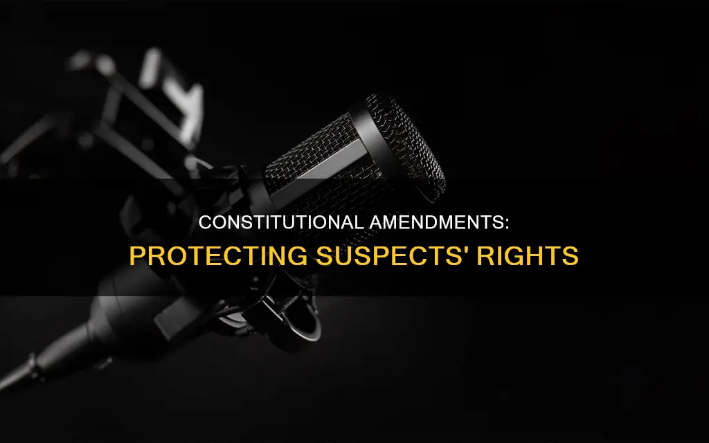 what constitutional amendments concern the rights of suspects