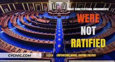 Unratified Amendments: The US Constitution's Lost Changes