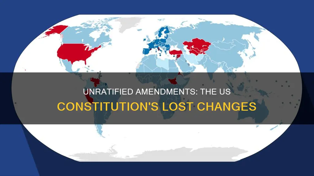what constitutional amendments were not ratified