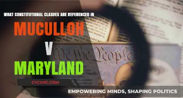The McCulloch v. Maryland Constitutional Clause Reference