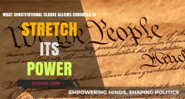 Congress Powers: Stretching Constitutional Clauses