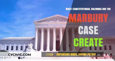 Marbury Case: Constitutional Dilemma and Judicial Review