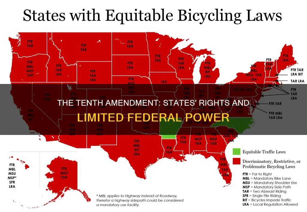 what constitutional principle does the 10th amendment exemplify