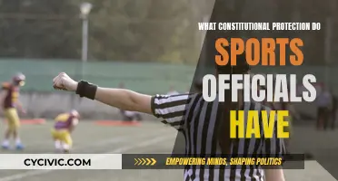 Sports Officials: Constitutional Protections and Their Limits