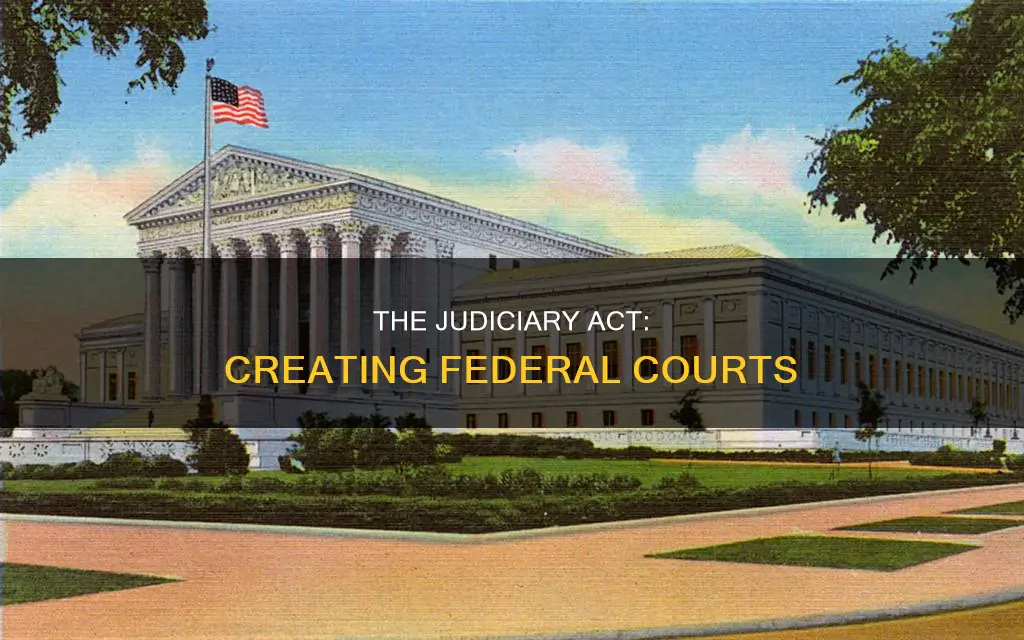 what constitutional provision created the federal court system