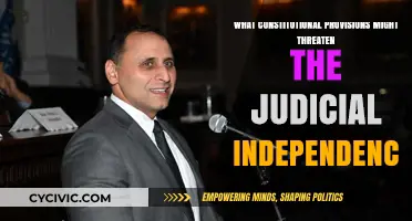 Safeguarding Judicial Independence: Constitutional Provisions at Risk