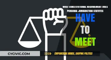 Jurisdiction Statutes: What's the Constitutional Requirement?