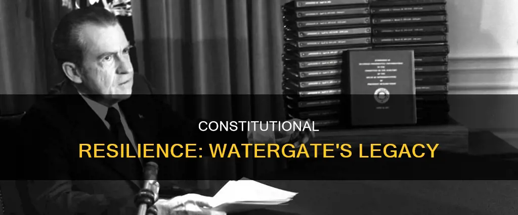 what constitutional system prove to work after watergate