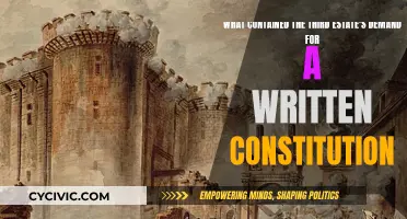 The Third Estate's Demand for a Written Constitution