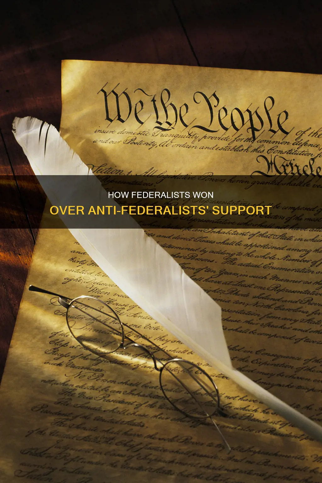 what convinced many anti federalists to support the constitution