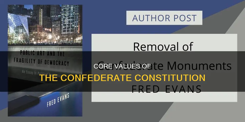 what core values were emphasized in the confederate constitution