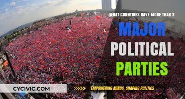 Exploring Nations with Multiple Dominant Political Parties Worldwide