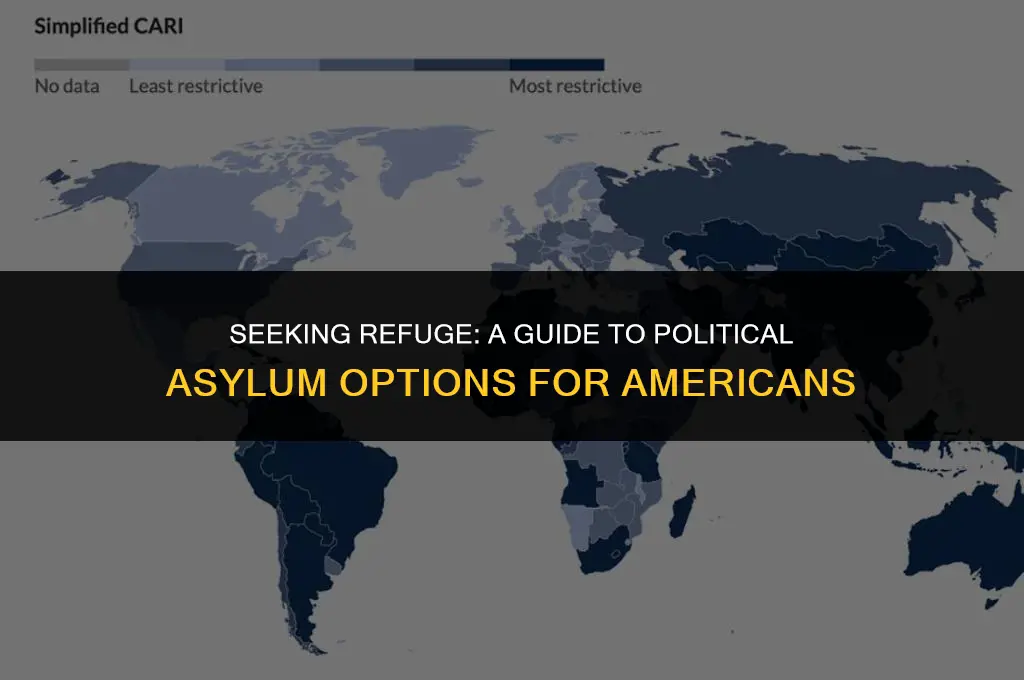 what country can americans seek political asylum