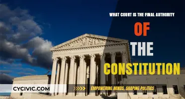 The Supreme Court: Final Authority on the Constitution
