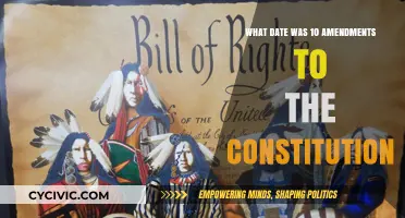 Amendments to the Constitution: Date and History