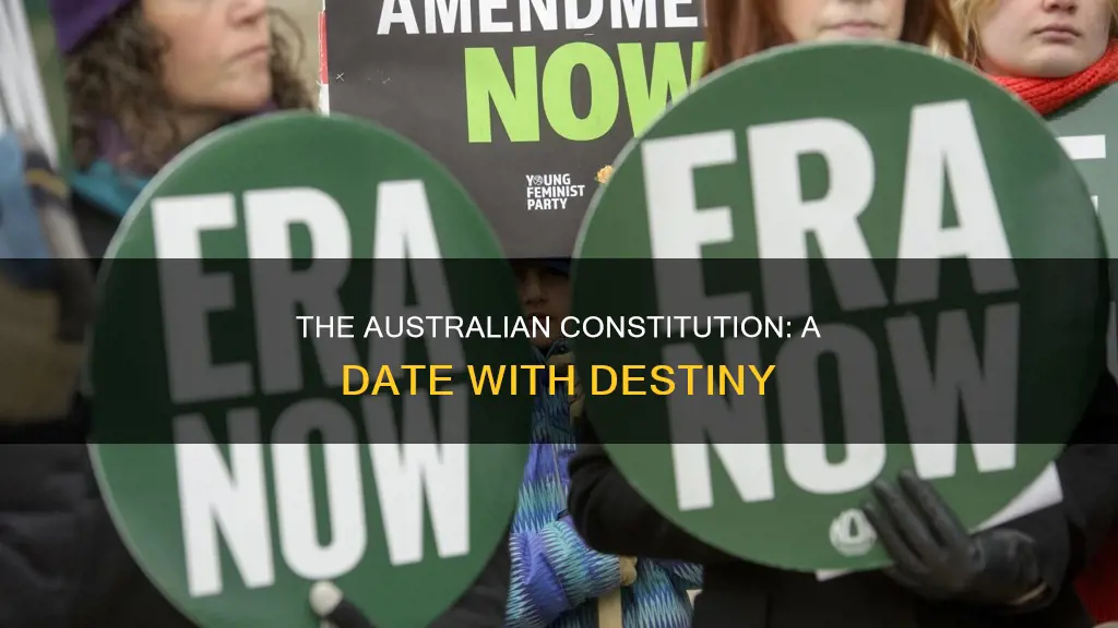 what date was the australian constitution signed