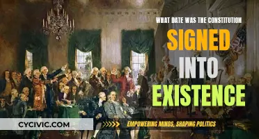 The Constitution's Signing: A Date of Historical Significance