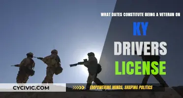 Veteran Status on Kentucky Licenses: Qualifying Service Dates