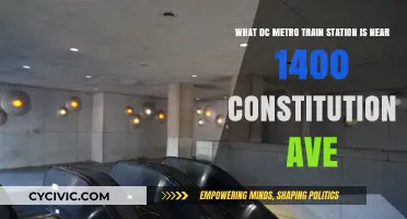 Finding the Closest Metro Station to 1400 Constitution Ave