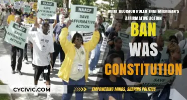 Michigan's Affirmative Action Ban: Supreme Court Decision