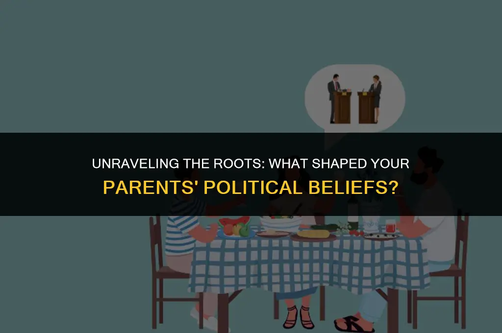 what determined your parents political affiliation when they were young