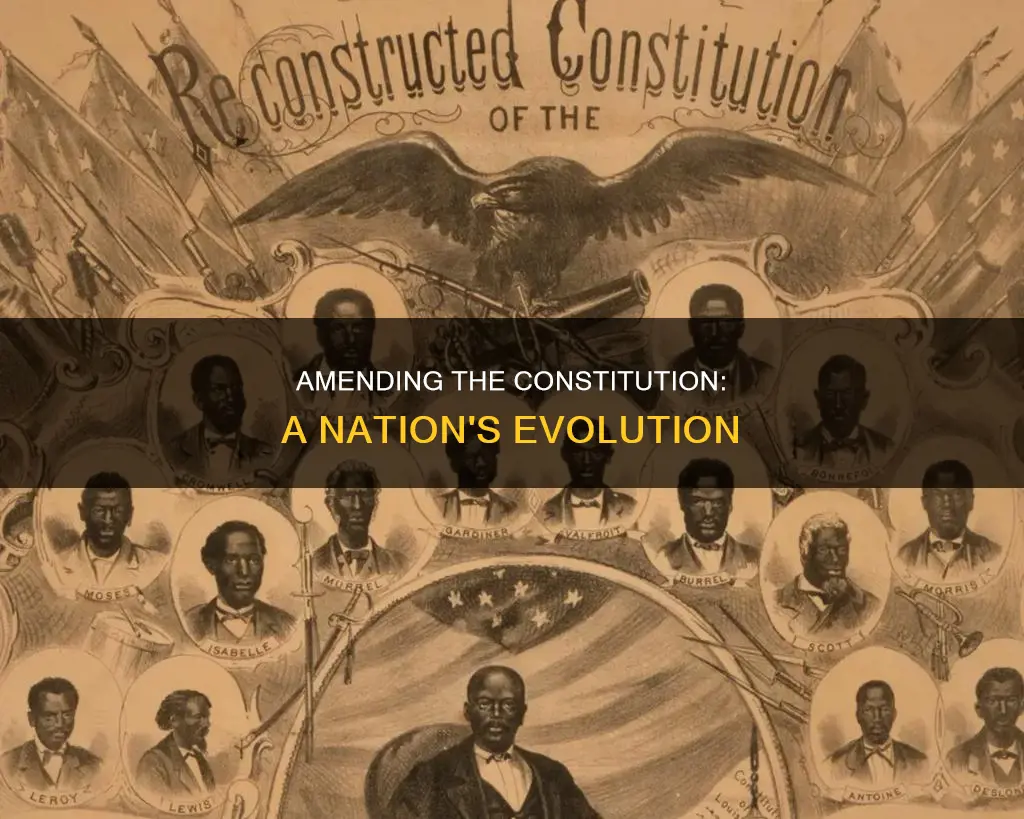 what did amending the constitution do